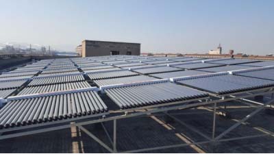 乐鱼-淄博飞狮巾被公司平板太阳能整体安装项目